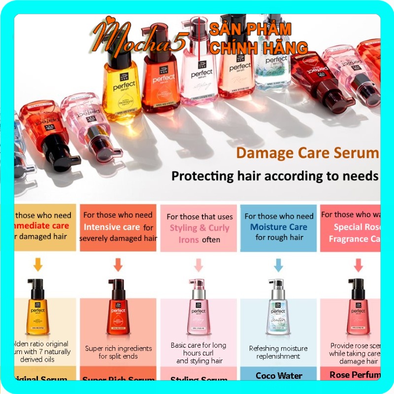 Tinh dầu dưỡng tóc MISSEN Hàn Quốc 80ml BEST SELLER Serum Mise En Scene Siêu Hot phục hồi tóc hiệu quả