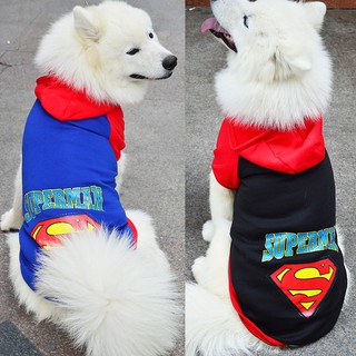 Áo nỉ hoodie siêu nhân cho cún cưng