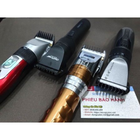 Cữ Nhựa Cho Tông Đơ Cắt Tóc , Bộ 4 Cữ 3mm, 6,mm 9mm, 12mm Cho Tông Đơ Pin Sạc.