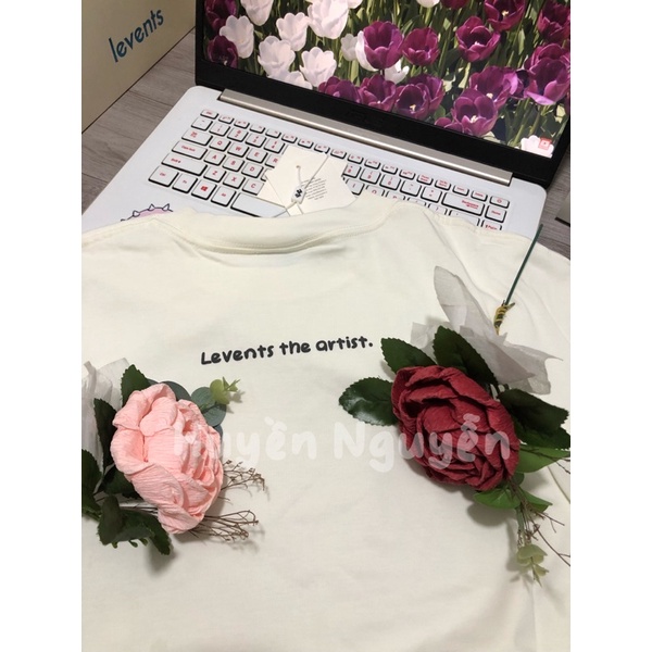 Áo Thun Levents Chính Hãng 2 Bông Hoa Tulip 🌷