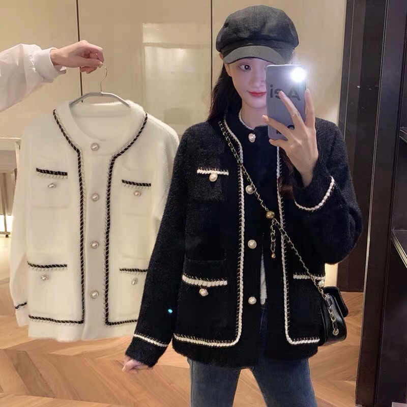 Áo khoác lông mềm mượt