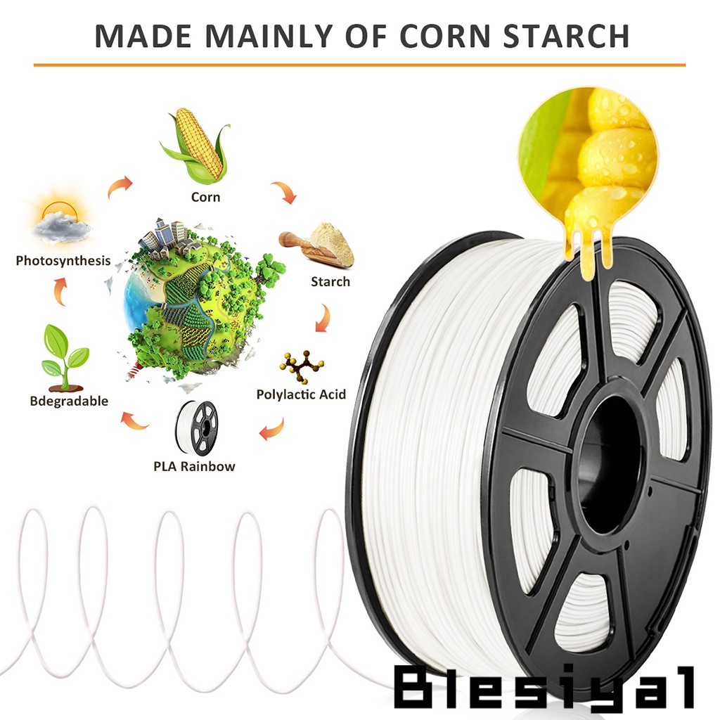 Sợi Nhựa Abs 3d 1.75mm Cho Máy In 3d + / - 0.02mm 1kg (2.2Lbs)