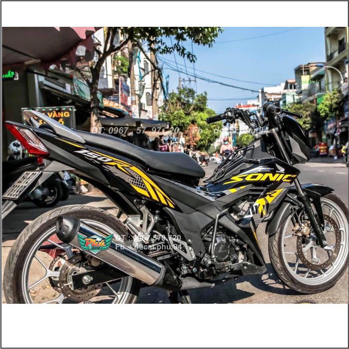Tem Sonic đen vàng Rời (V)