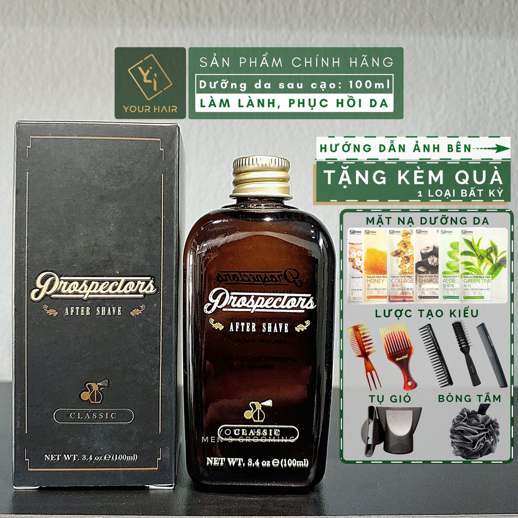 Dưỡng da sau cạo râu Prospectors AfterShave - 100ml | After shave