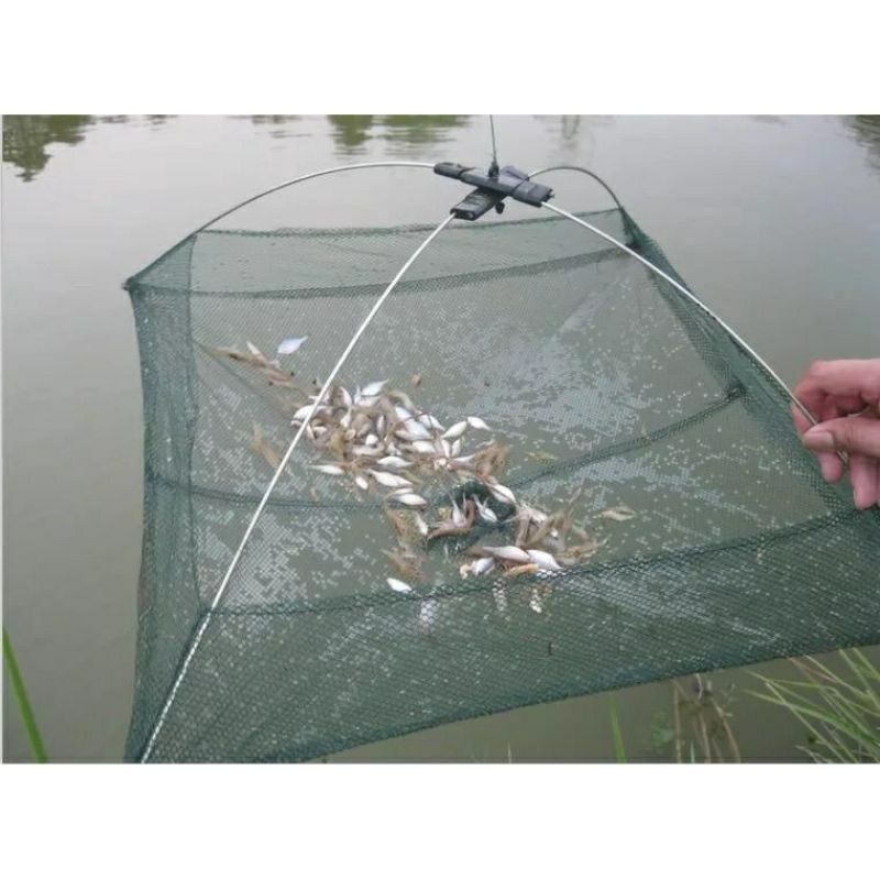 Vó tôm,cá, tép... có thể gấp gọn rất tiện lợi và dễ sử dụng