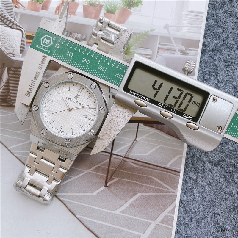 Ap watch / Đồng Hồ Đeo Tay quartz AUDEMARS Bằng Thép Không Gỉ Thời Trang Cho Nam