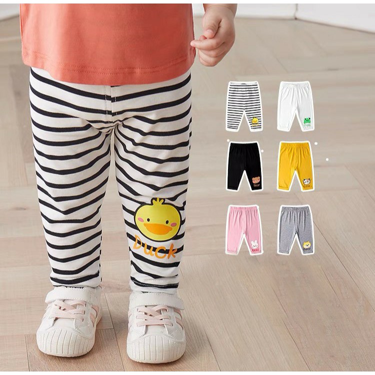 Quần dài leging chất cotton cho bé trai và gái 8-18kg