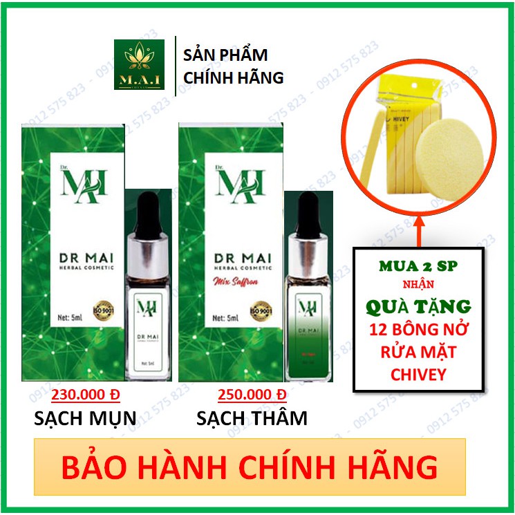 Dr Mai [CHÍNH HÃNG] thảo dược làm sạch mụn, lựa chọn hoàn hảo cho làn da mụn | BigBuy360 - bigbuy360.vn