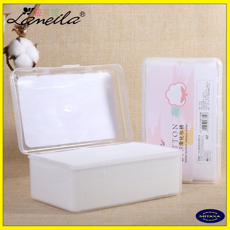 Bông tẩy trang Lameila cotton, hộp 1000 miếng | BigBuy360 - bigbuy360.vn