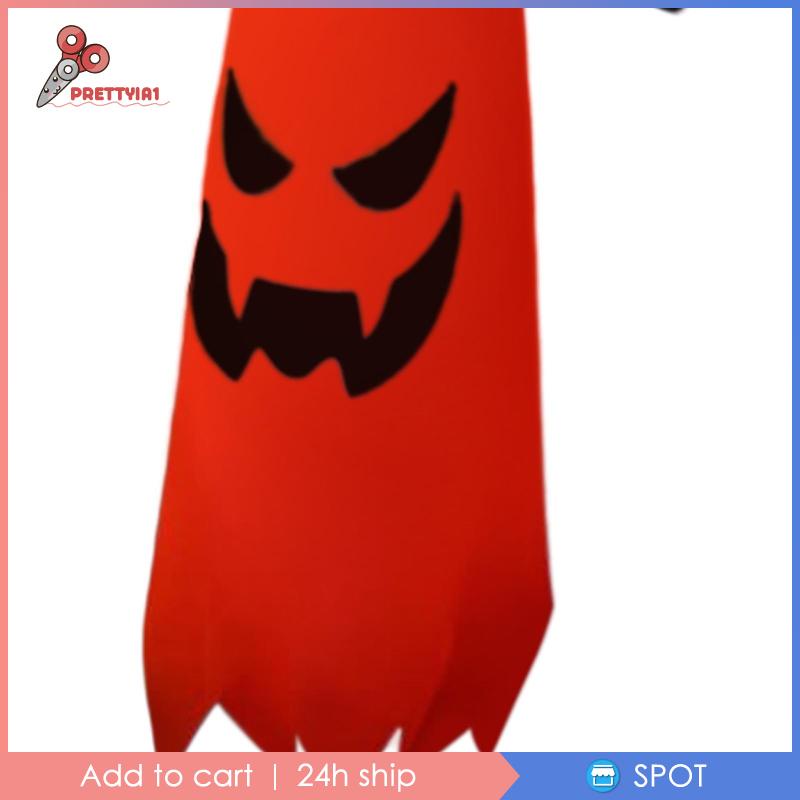 1 [Prettyia1] 5 Đèn LED Hình Bí Ngô Trang Trí Halloween