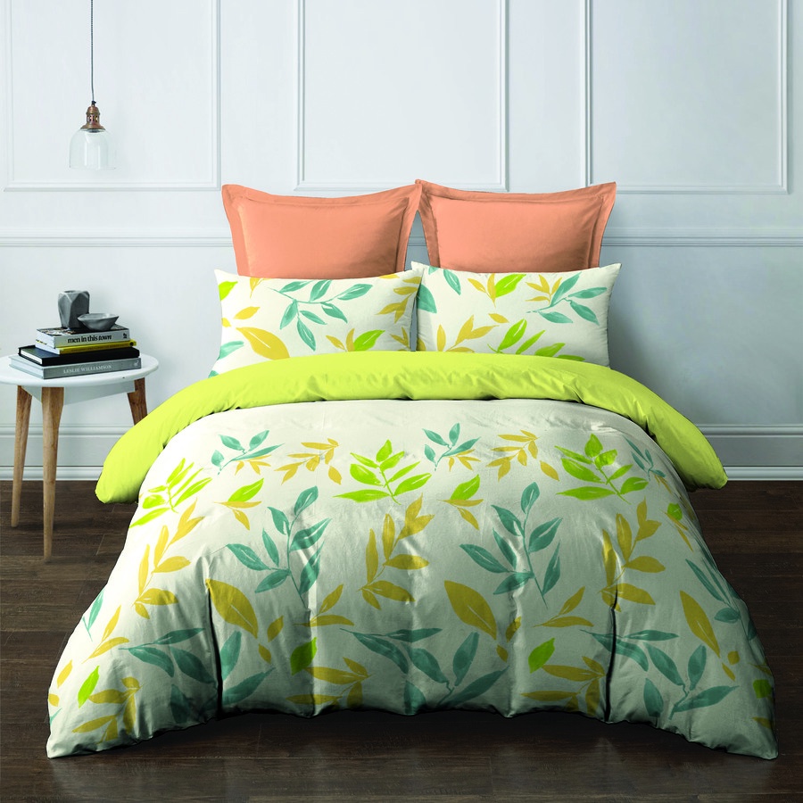 Bộ chăn ga áo gối Micro Satin NV Ellie 1m6x2m 1m8x2m +30cm