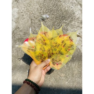 Lá bồ đề Di lặc ( may mắn )