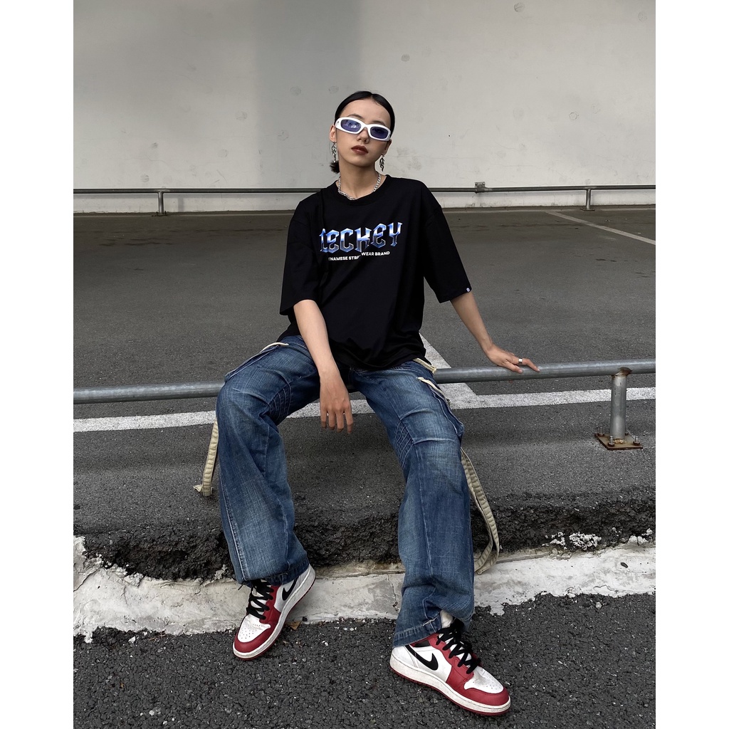 Áo Thun Cotton Unisex Nam Nữ Form Rộng Local Brand DECKEY STAR