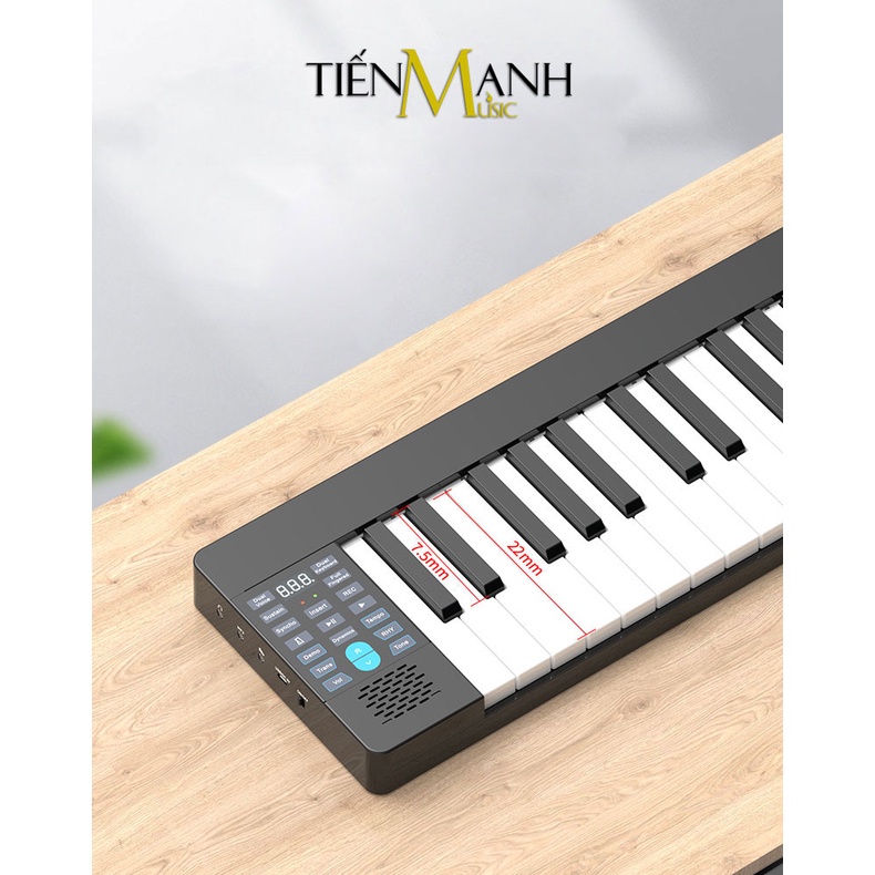 Đàn Piano Điện Konix PJ49Z - 49 Phím cảm ứng lực Có Loa PJ49 - Chính Hãng