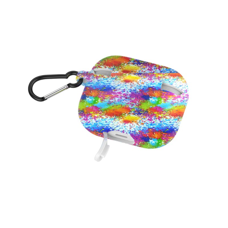 Vỏ Bảo Vệ Hộp Sạc Tai Nghe Airpods Pro4 Pro 4 Bằng Silicon Kèm Móc Khóa Dễ Thương