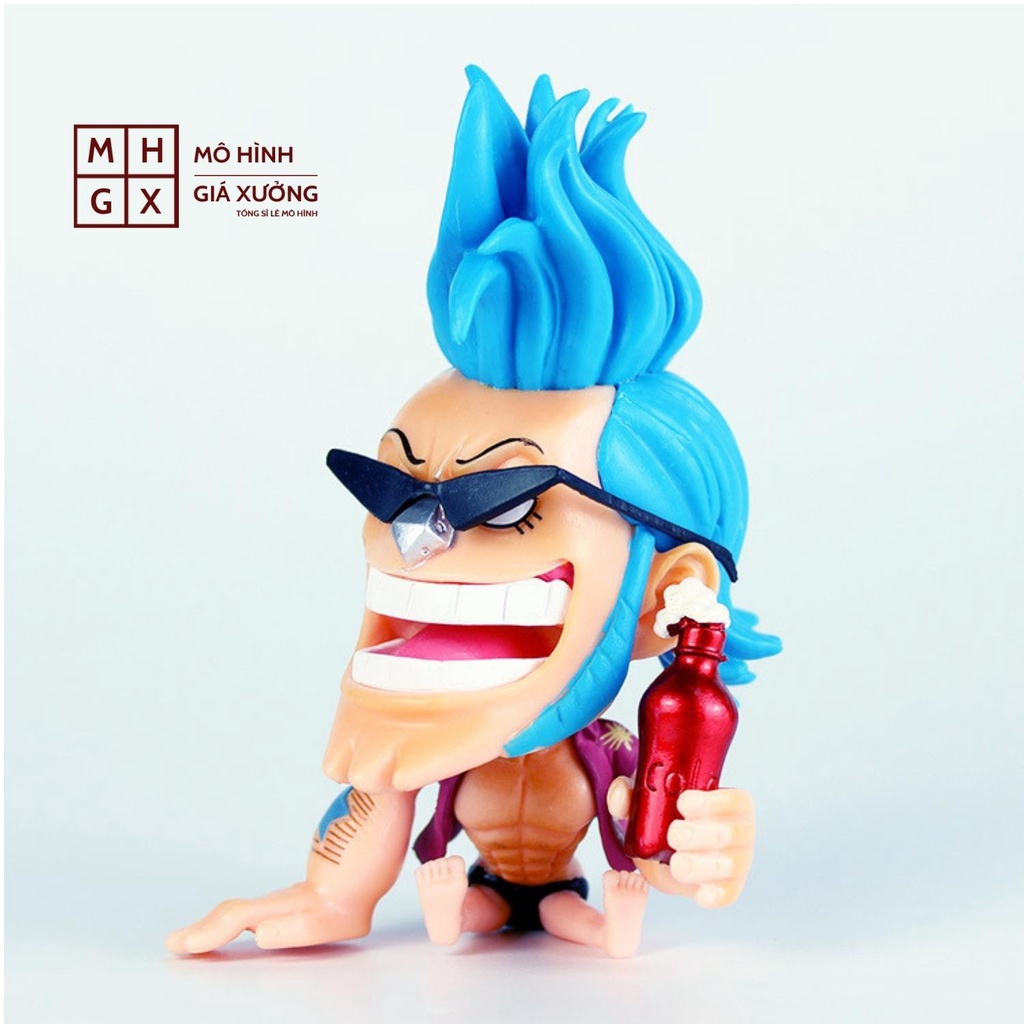 Mô hình Franky One Piece Cao 12cm - Tượng Figure Vua Hải Tặc