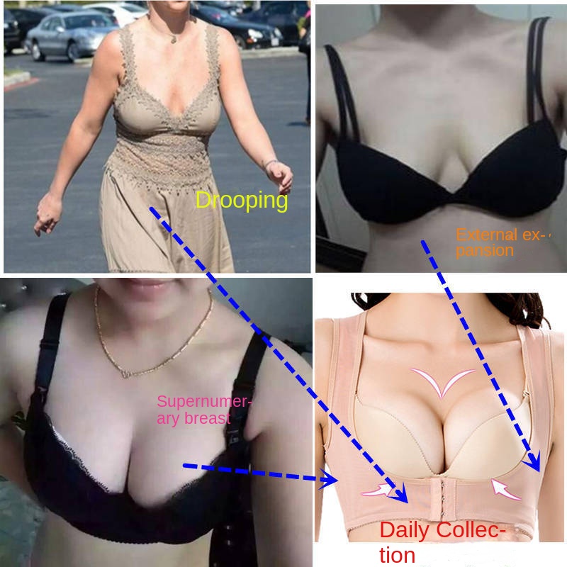 Áo Ngực Tàng Hình Chống Gù Lưng Có Khóa Cài Trước Dễ Điều Chỉnh Cho Nữ