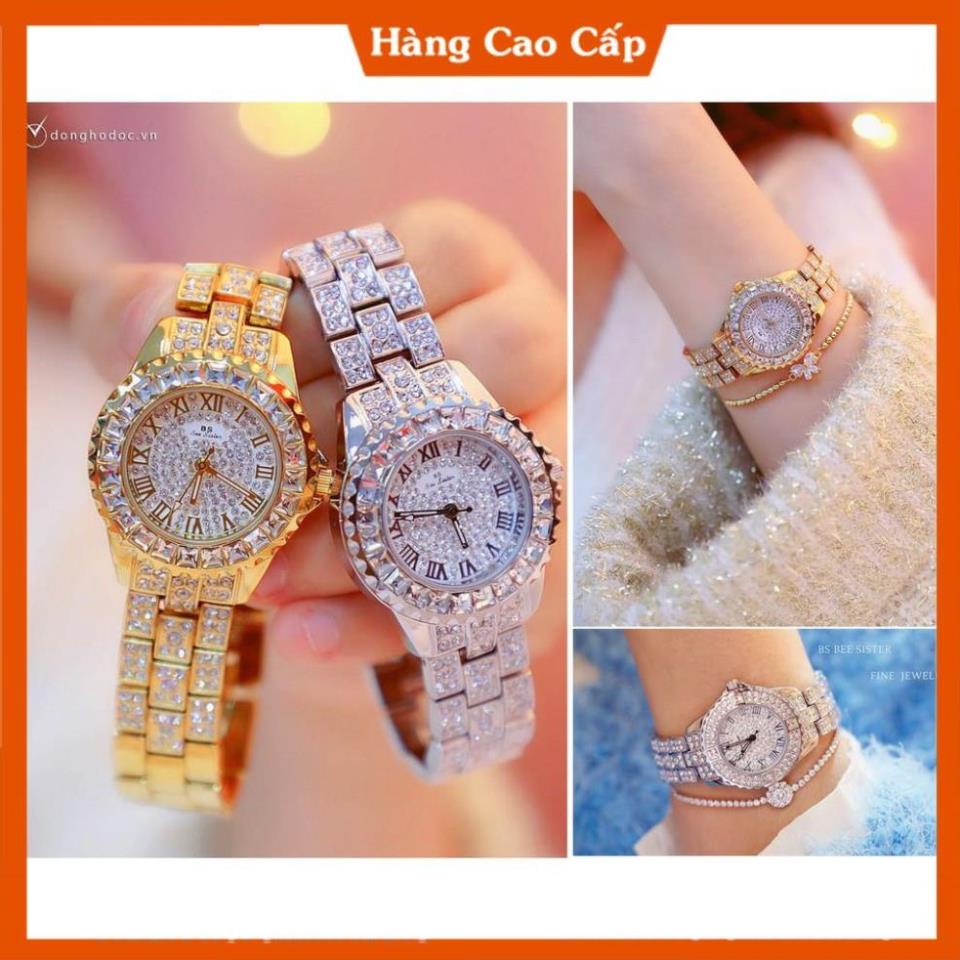 Đồng hồ nữ BS BEE SISTER Đính đá siêu đẹp + Tặng Hộp & Pin | BigBuy360 - bigbuy360.vn