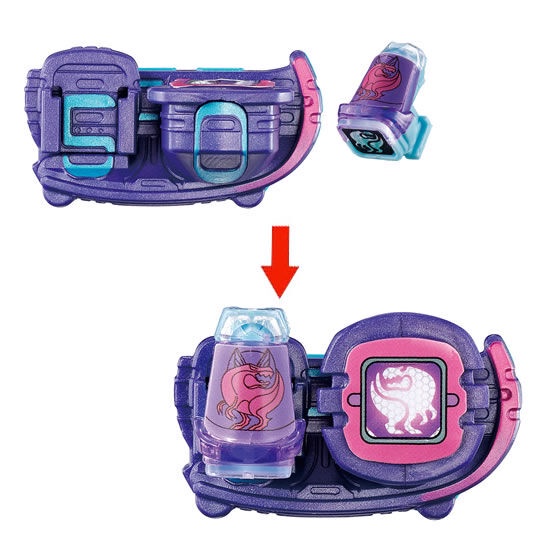 mô hình trứng gashapon revice driver và rex vistamp