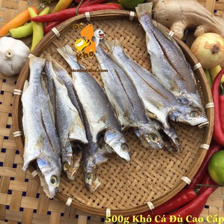 Khô Cá Đù Đệ Nhất Khô 500g Thịt Dày Săn Chắc Ngon Thơm Béo Vị Mặn Vừa Size To Chuẩn Cao Cấp Xuất Khẩu,Đặc Sản Phan Thiết