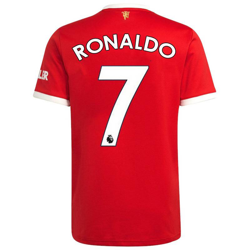 Áo thun jersey chơi bóng đá mềm thiết kế kiểu cầu thủ Cristiano Ronaldo CR7 của đội MU FC cho unisex