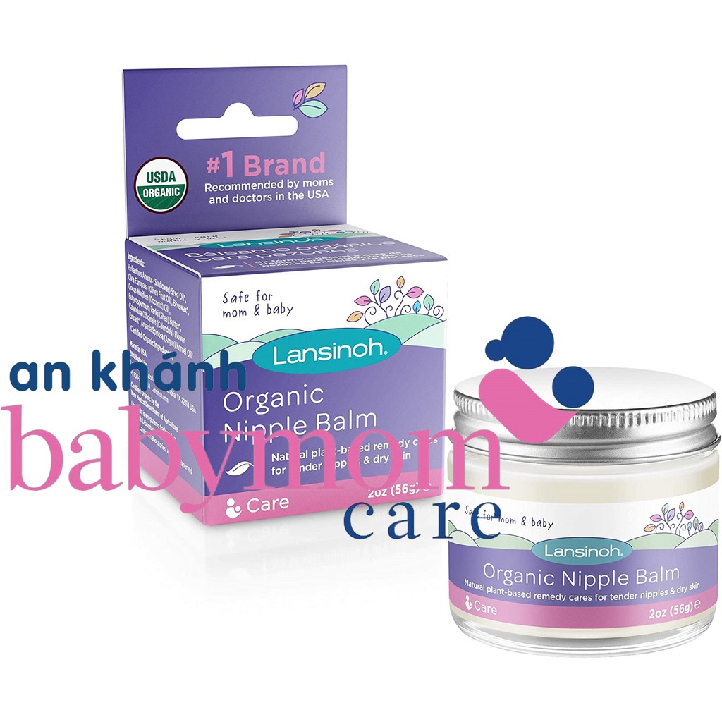 Kem trị nứt ti Lansinoh Organic Balm 56g - Date 2022