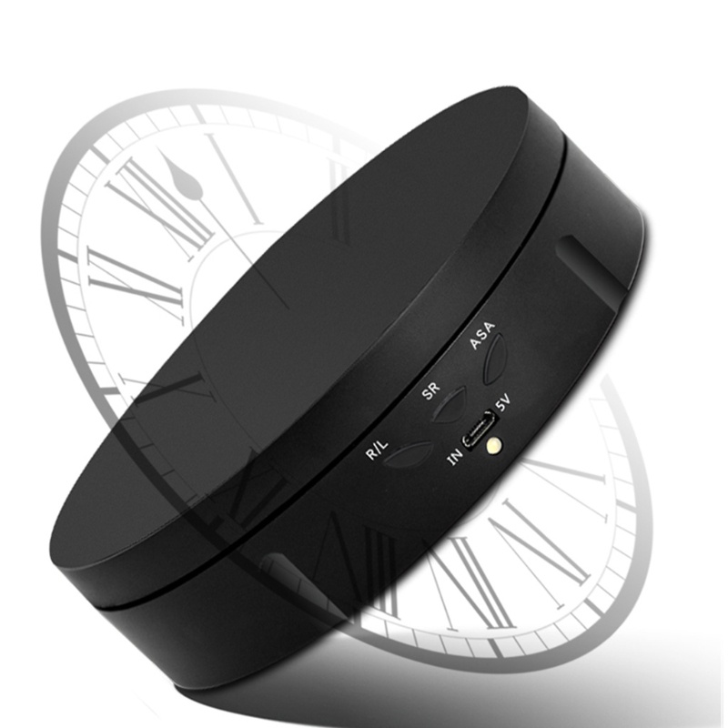 Giá Đỡ Trang Sức Điện Tử 3 Tốc Độ Có Thể Xoay Và Xoay Và Màn Hình Hiển Thị Dùng Pin Sạc USB