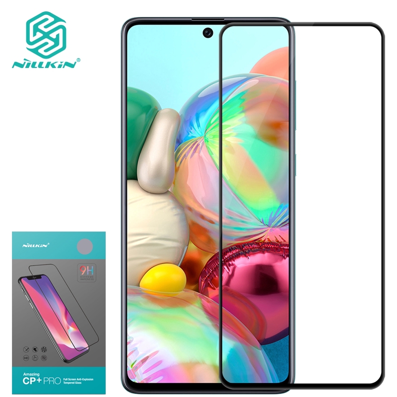 Kính Cường Lực 9H Nillkin CP+ Pro Bảo Vệ Toàn Màn Hình Chống Cháy Nổ Cho Samsung Galaxy M62 F62 M51 M52 A71 Note 10 Lite