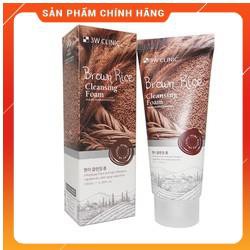 Sữa Rửa Mặt Gạo 3W Clinic Brown Rice Foam Cleansing Hàn Quốc
