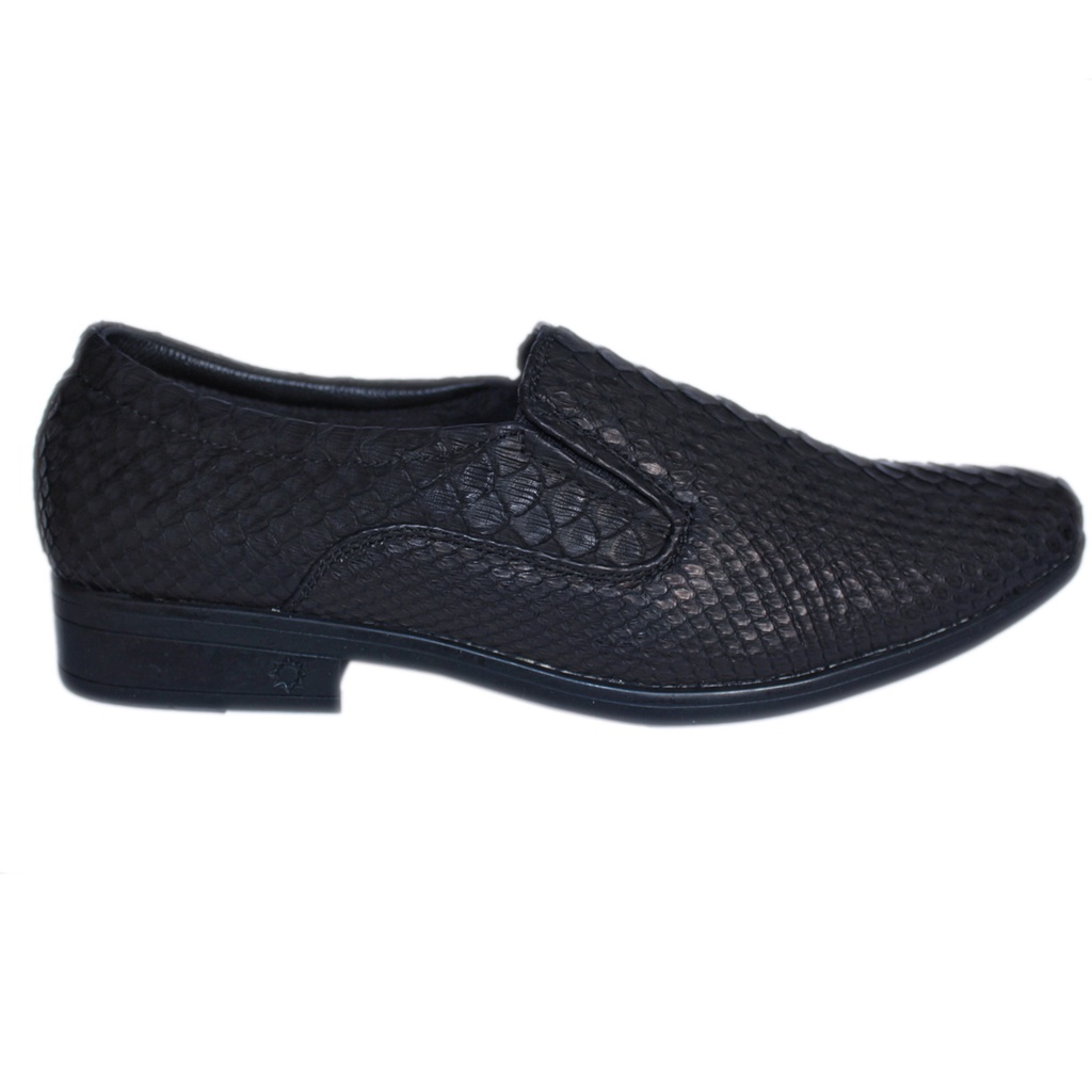 Giày nam da trăn Huy Hoàng màu da nguyên thủy, đen HP7303-07-09-10-11