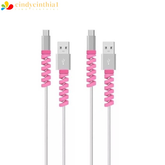 Phụ Kiện Bảo Vệ Dây Cáp Sạc Bằng Silicon Chống Đứt Tiện Dụng
