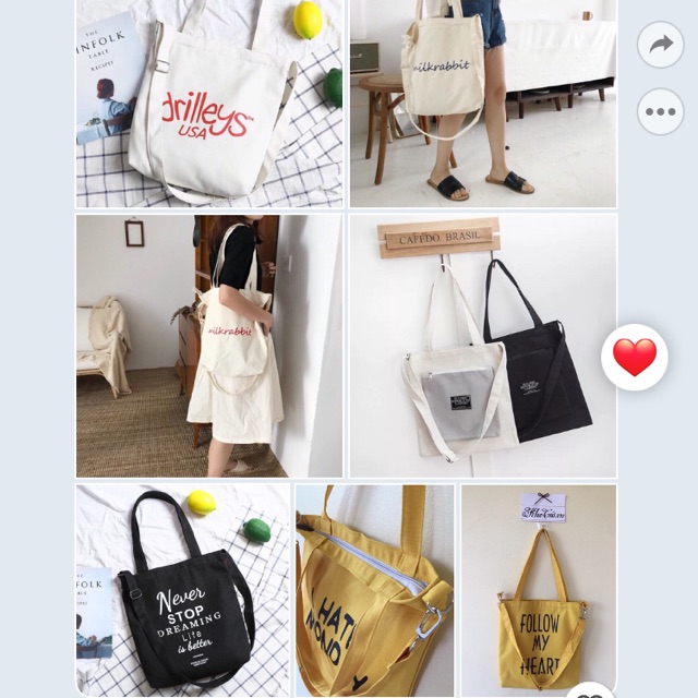 Combo túi tote Thu Oanh