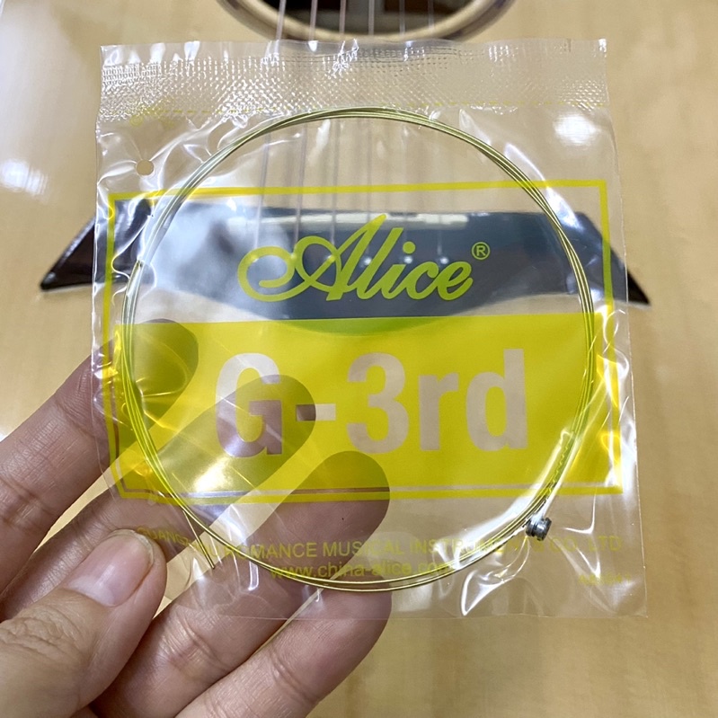 Dây đàn guitar acoustic lẻ Alice A406 từ 1-6, phụ kiện âm nhạc chính hãng