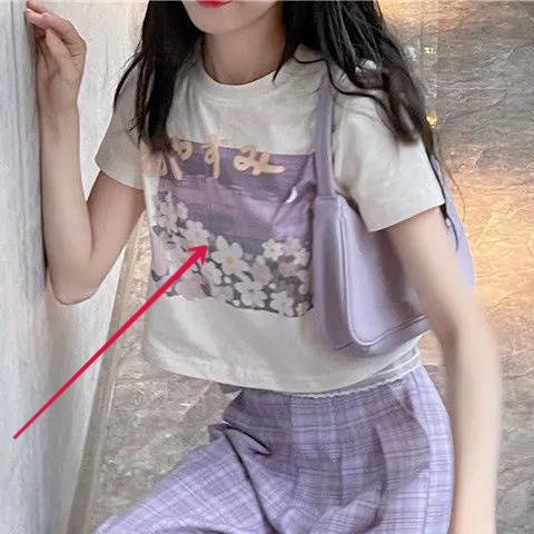 Set Áo Thun Ngắn Tay + Quần Dài Lưng Cao Ống Rộng Thời Trang Nữ