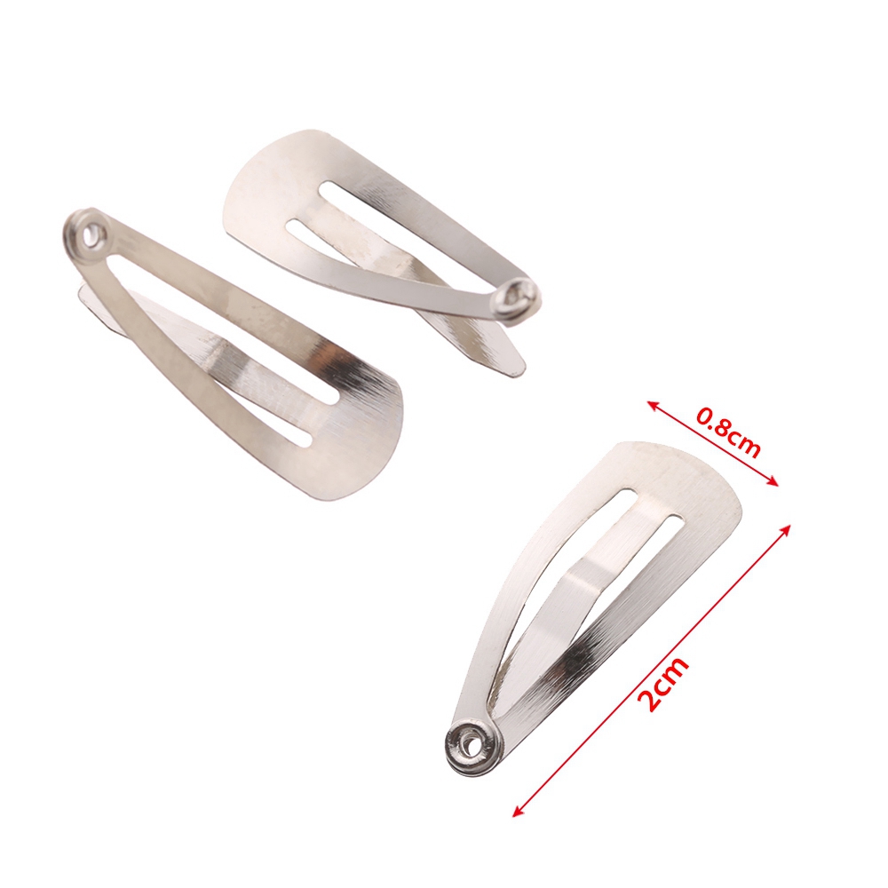 Set 10 / 20 kẹp tóc mini cho búp bê 2cmx0.8cm