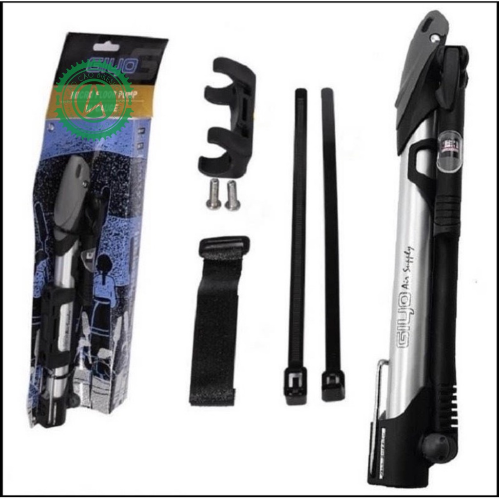 BƠM GIYO GM71 CHÍNH HÃNG TAIWAN BƠM ĐƯỢC VAN MỸ - PHÁP CÓ ĐỒNG HỒ_CaoCaoBikeShop