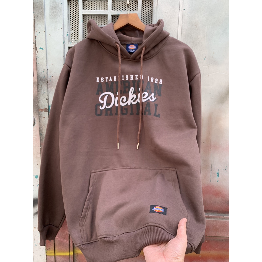 Áo khoác Hoodie Dickies chính hãng - Form Oversize, chất liệu nỉ cao cấp.