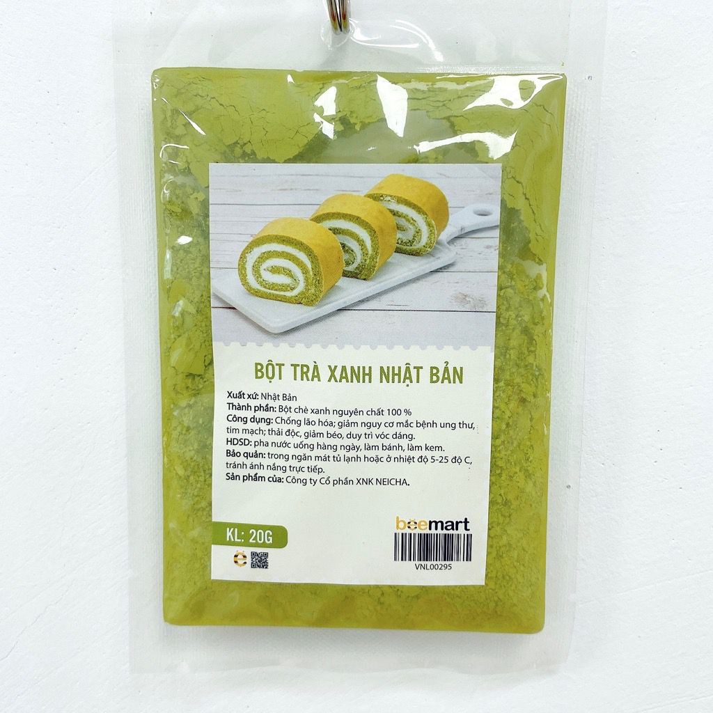 Bột trà xanh Nhật Bản gói nhỏ 20gr