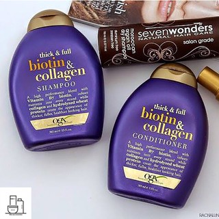 Dầu Gội Hoặc Dầu Xả Làm Dày Tóc Biotin & Collagen 385ml