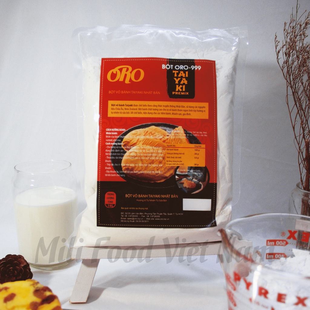 [ORO] Bột bánh cá nướng Taiyaki -1KG