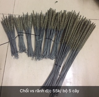Combo 1 bộ nèn dây + 2 bộ rũa + 2 bộ chổi vs