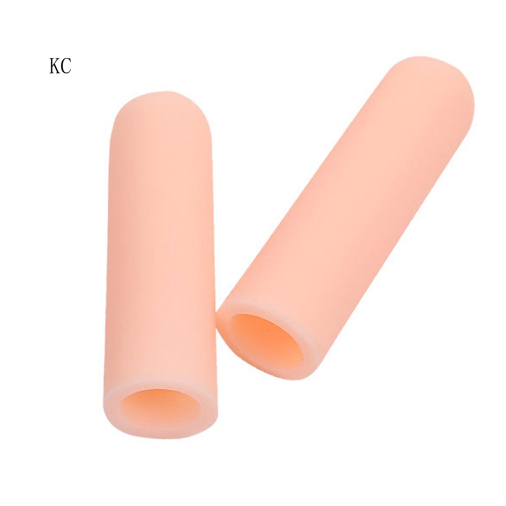 1 Cặp Vỏ Bọc Ngón Tay Bằng Silicone Mềm Mại