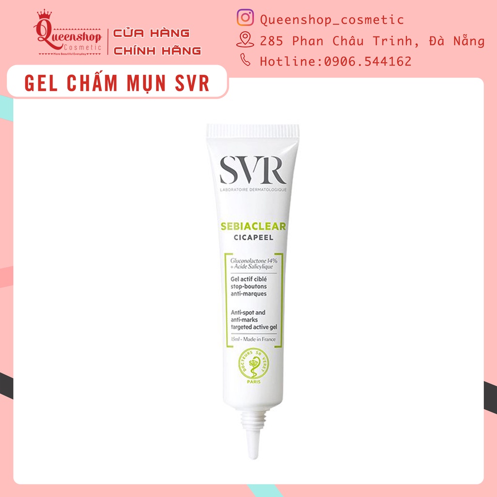 Gel Chấm Mụn SVR 15ml Sebiaclear Cicapeel