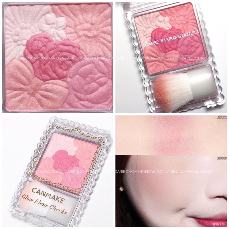 Phấn má Canmake Glow Fleur Cheeks