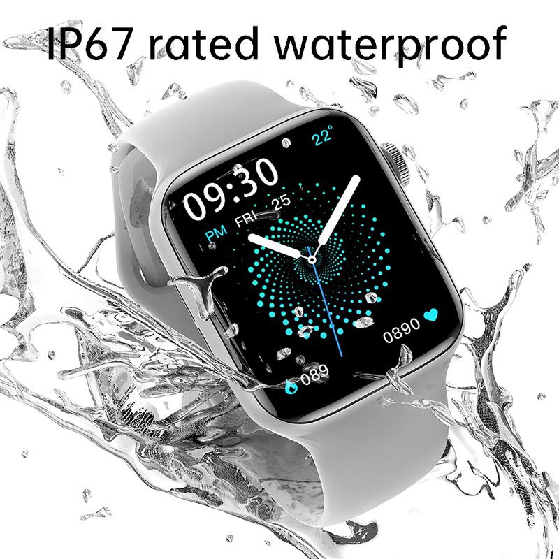 Đồng Hồ Thông Minh HW22 Plus Smartwatch Pin trâu Sạc không dây Thay ảnh tùy ý Kháng nước ip67 44mm