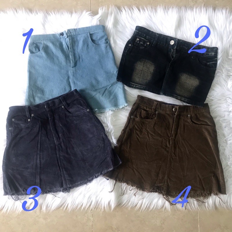 Thanh lý váy jeans đồng giá 60k