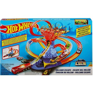 Bộ Đường Đua HOT WHEELS Siêu Núi Lửa