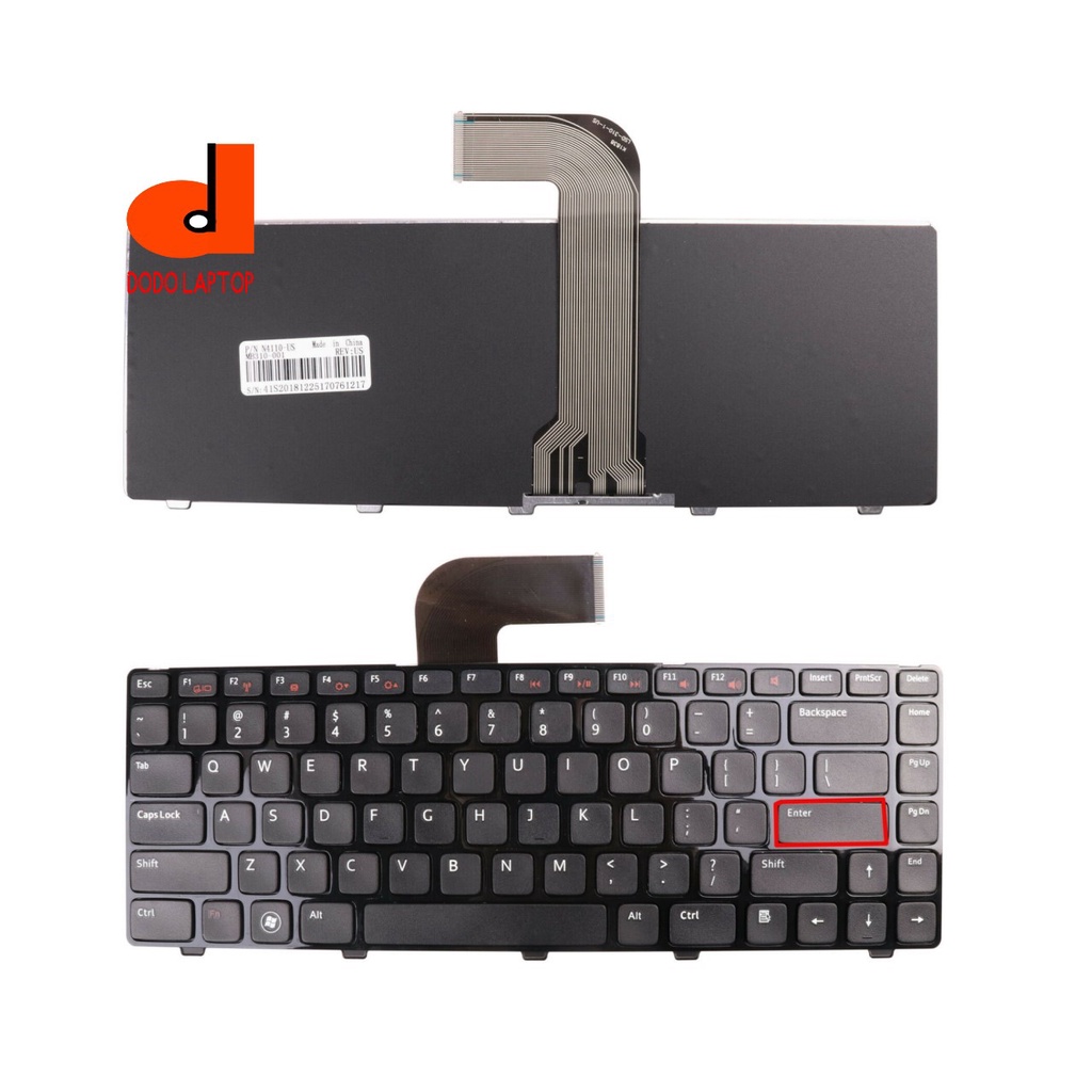 Bàn Phím Laptop DELL N4110 4050 5050 4349 3520 4040 3460 V131 2420, US keyboard laptop