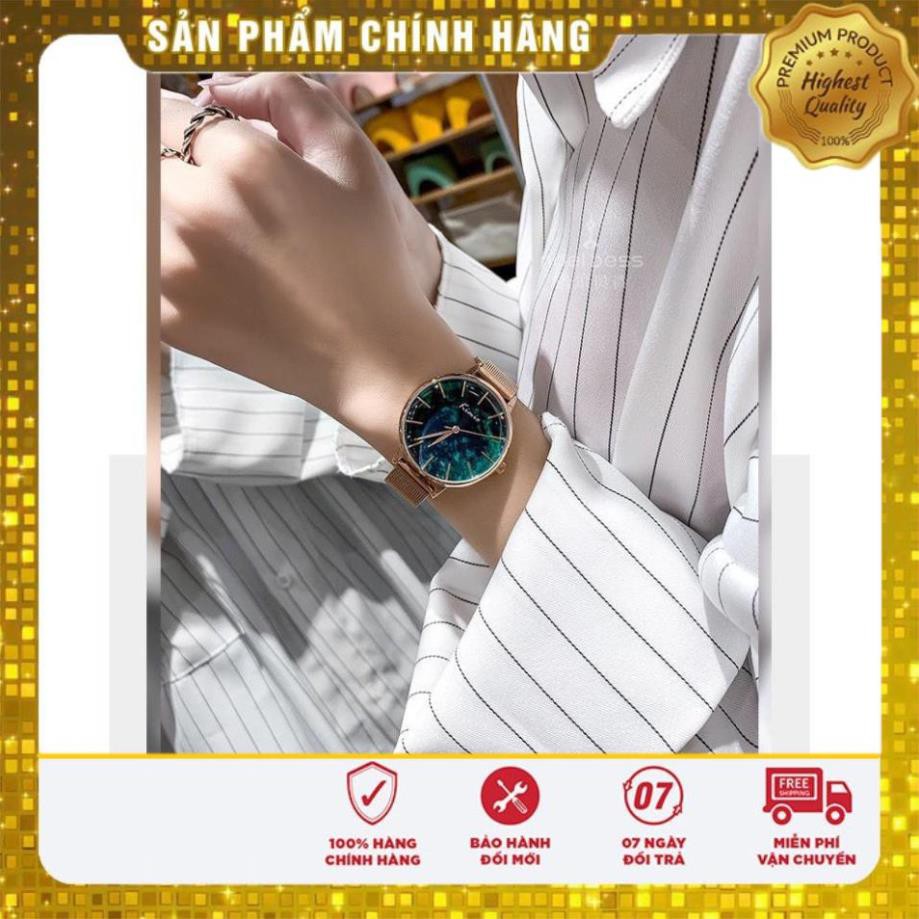 Hàng Cao Cấp -  Đồng hồ kimio188 - Nữ - Nhật bản- mặt tròn  đá sang trọng cực cao cấp - lỗi 1 đổi 1