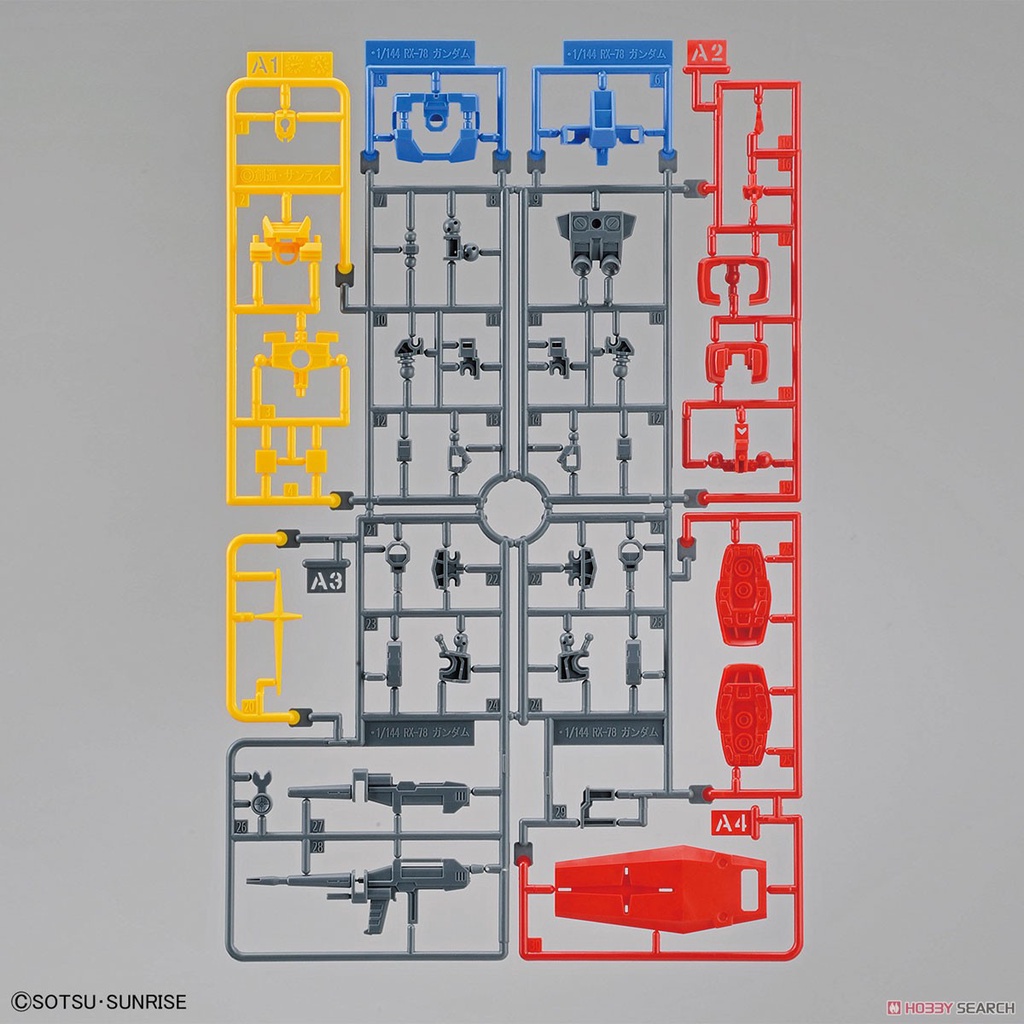 Mô hình Entry Grade RX-78-2 Gundam 1/144 Chính Hãng Bandai EG Lắp ghép siêu dễ không cần dụng cụ